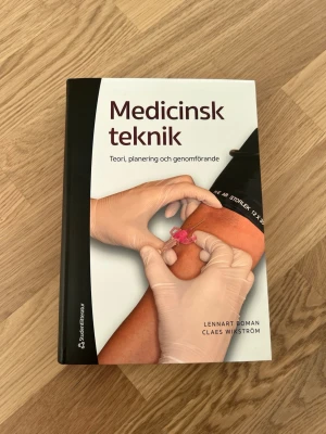 Medicinsk teknik - Teori, planering och genomförande (bok + digital produkt) - Inköpt från Studentlitteratur, aldrig använd då jag läser e-böcker i stället.