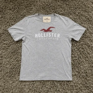 Hollister t shirt - Säljer denna snygga hollister t shirten i mycket fint skick!👏Inga defekter /// Strl M ~ Hör gärna av er om ni har funderingar!🙌