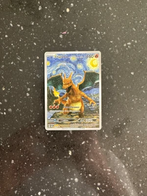 Custom Pokémon card – Van Gogh inspired artwork - 🎁 Every purchase from HappiCollectr always includes a free gift as a thank-you for your support.  Fan-made custom card featuring Pokémon in a style inspired by Vincent van Gogh’s paintings. It’s more of a decorative collectible than a playable card.  • Custom, unofficial item (not an official Pokémon card) • Van Gogh inspired style • Printed card, good for display or collecting • Could also work as a small gift