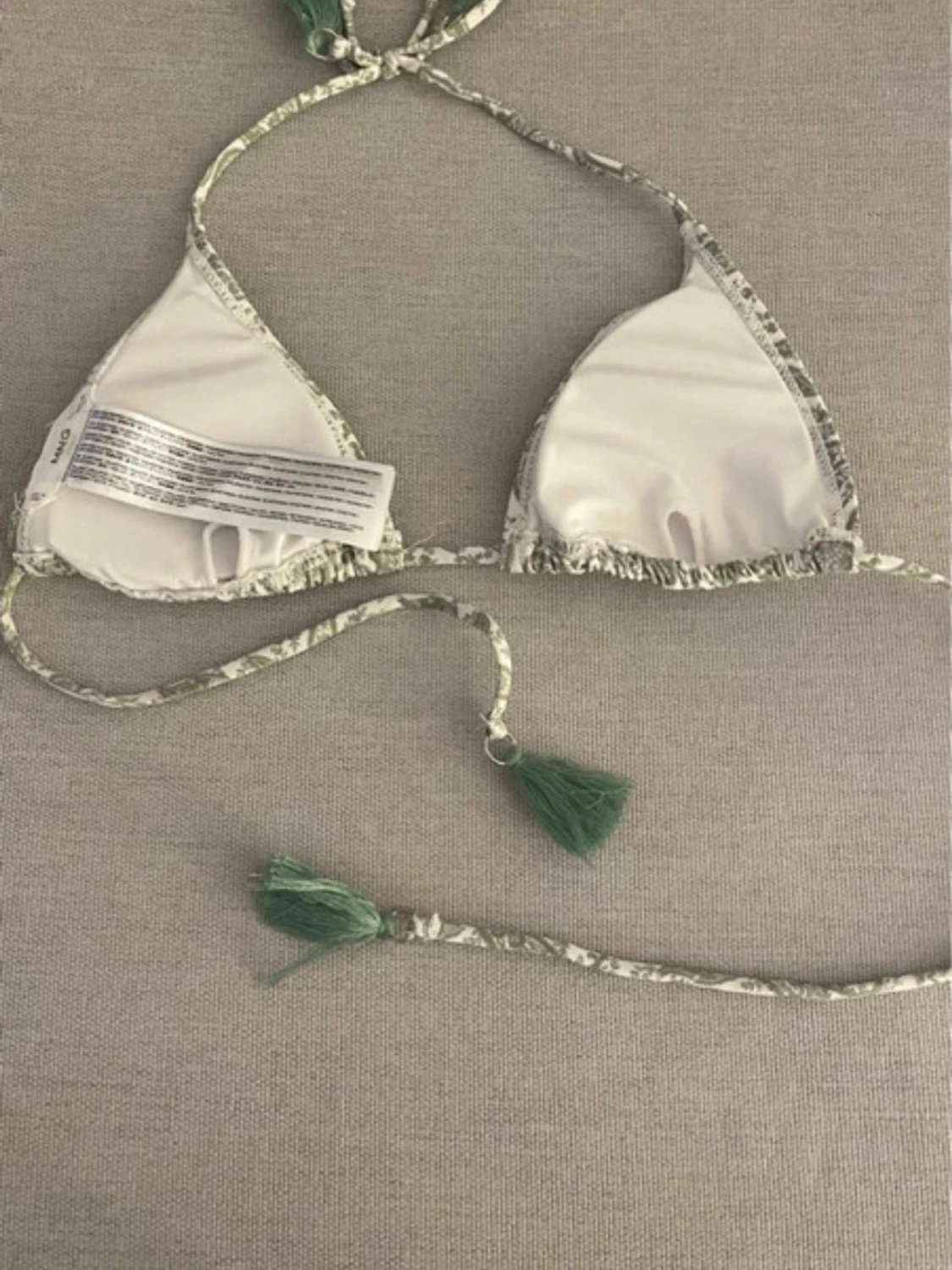 Grön paisley bikini från MNG - 5