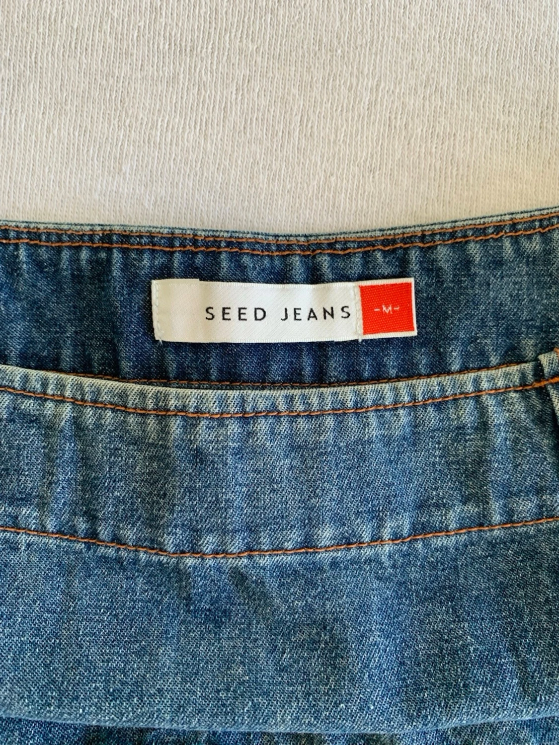 Blå jeanskjol från Seed Jeans - 1