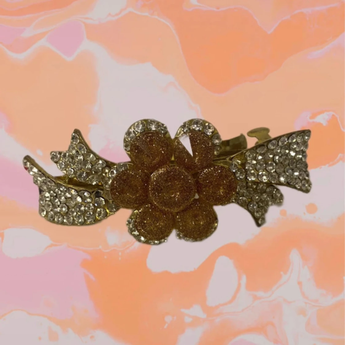 Vintage bling hårspänne