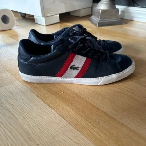Lacoste skor - Säljer mina knappt andvände Lacoste skor som är för små. Ca 850 kr nypris