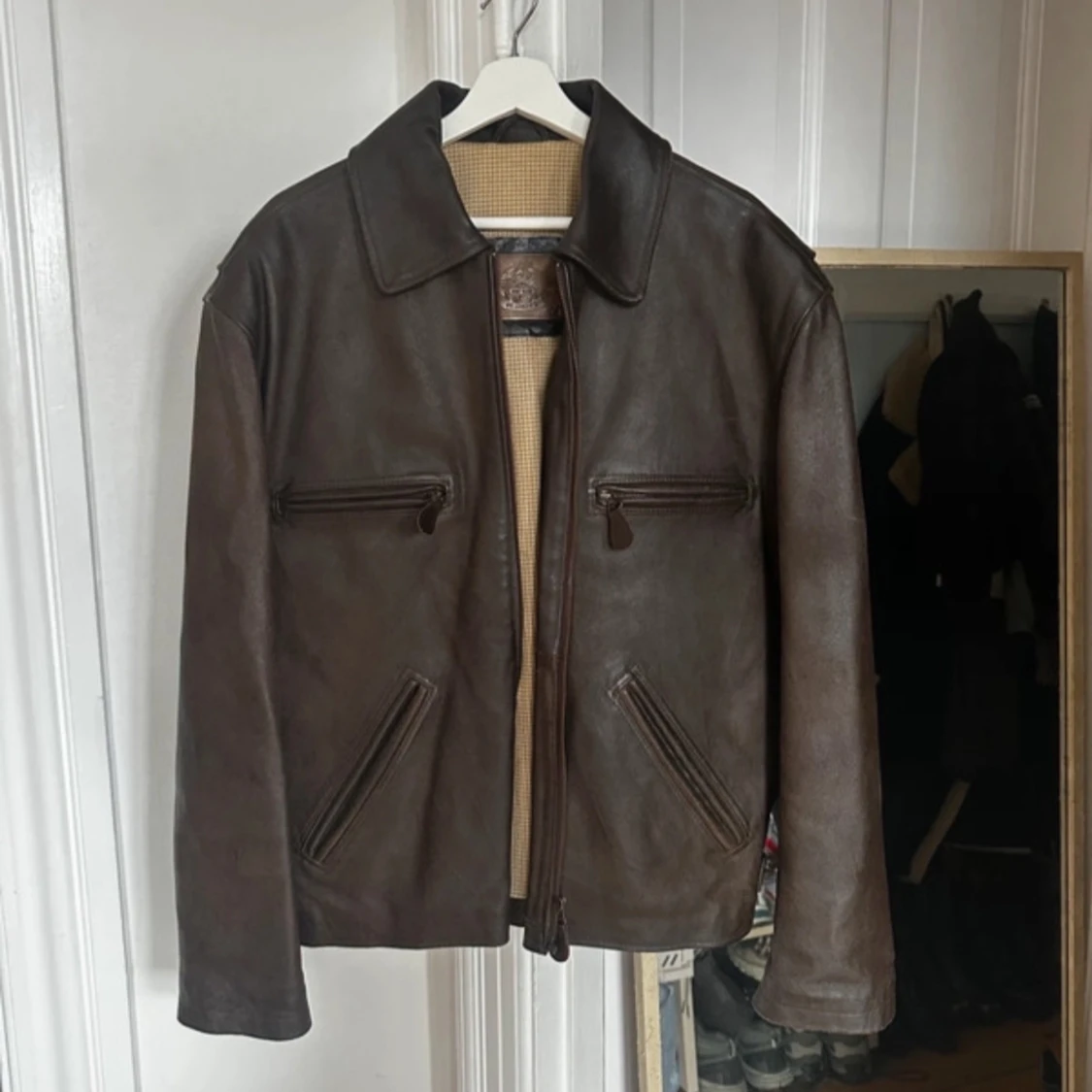 Vintage leather jacket
