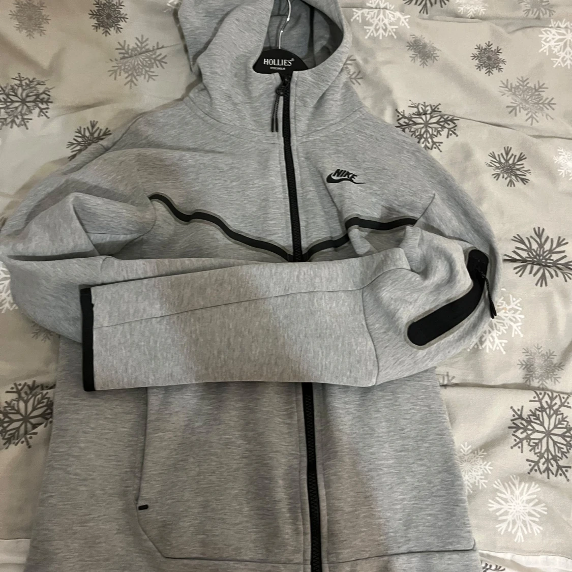 Grå hoodie från Nike