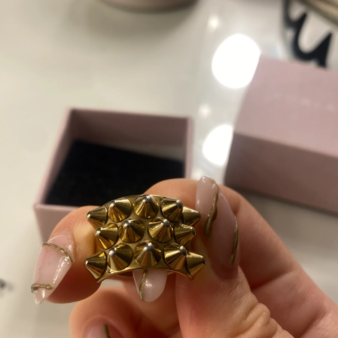 Guldfärgad ring från Edblad - 3