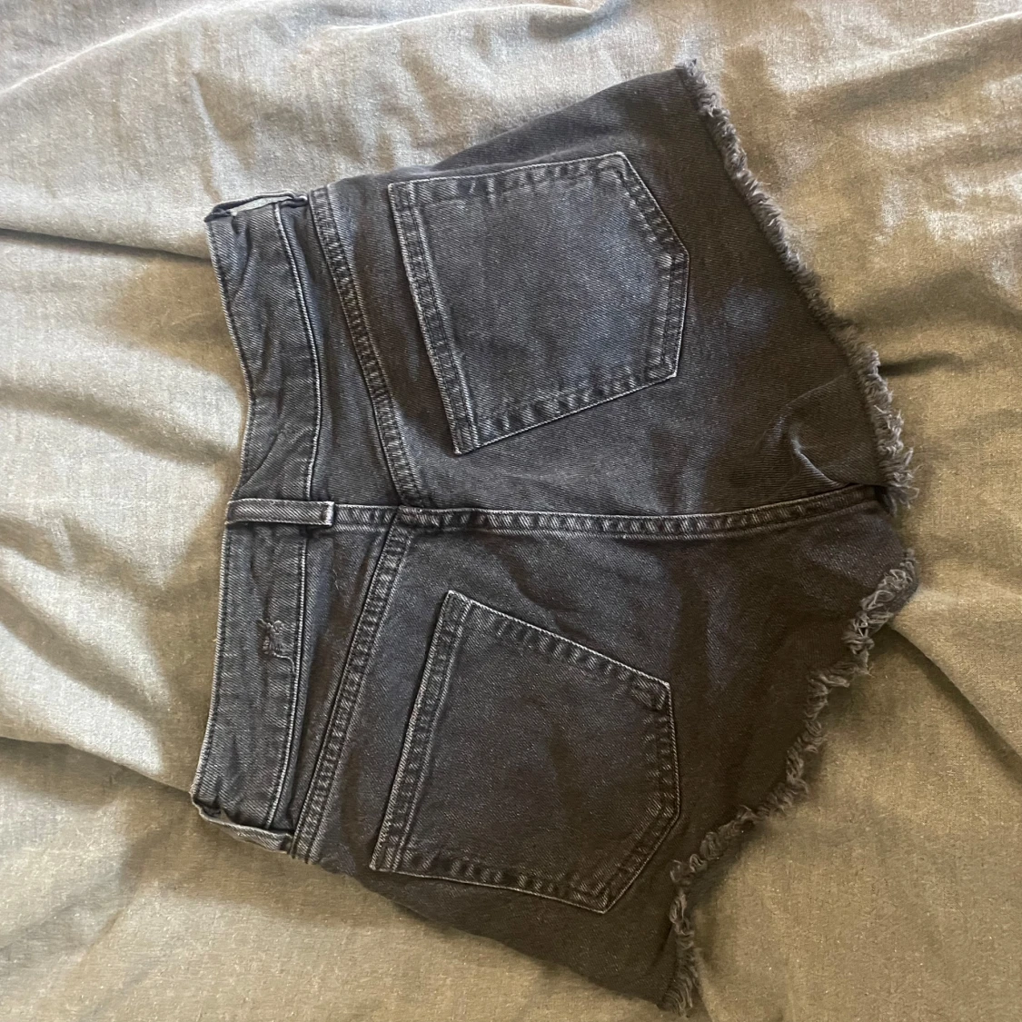 Midwaist jeanshorts - 91