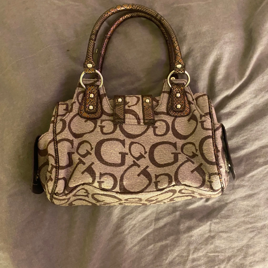 Brun y2k väska  - 90