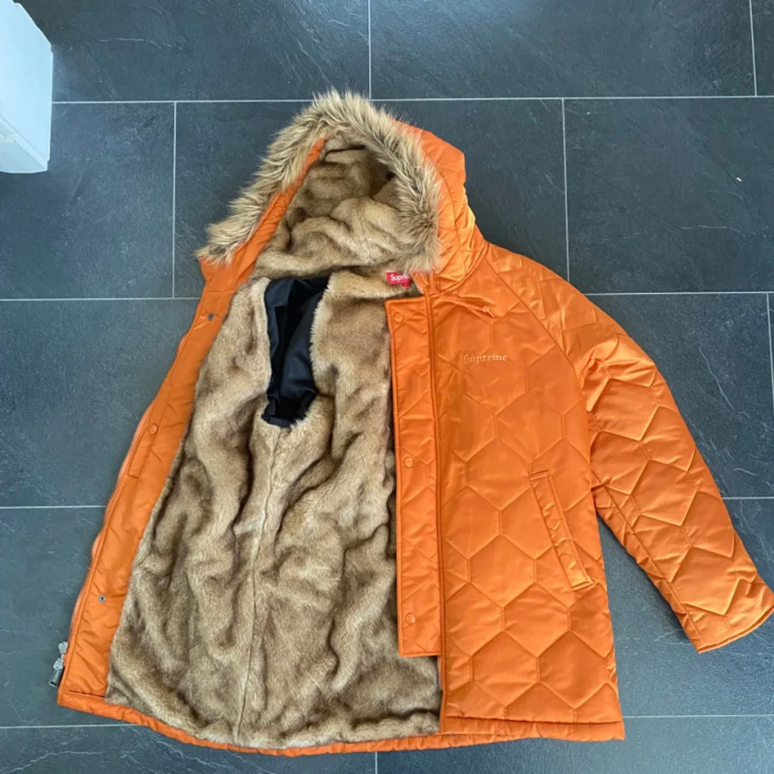 Supreme satin parka FW15 - stl M - 92