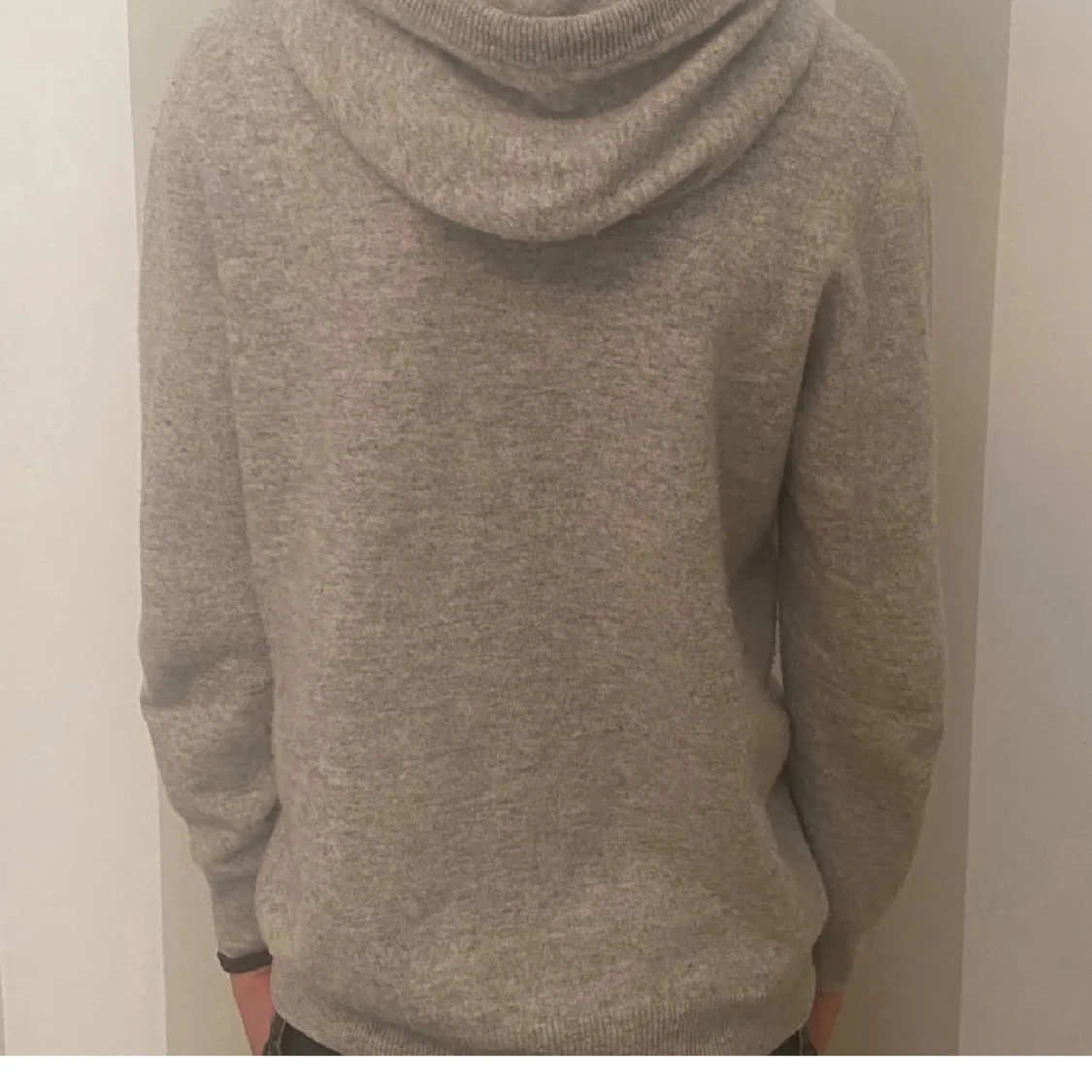 Merino ull tröja/hoodie - 90