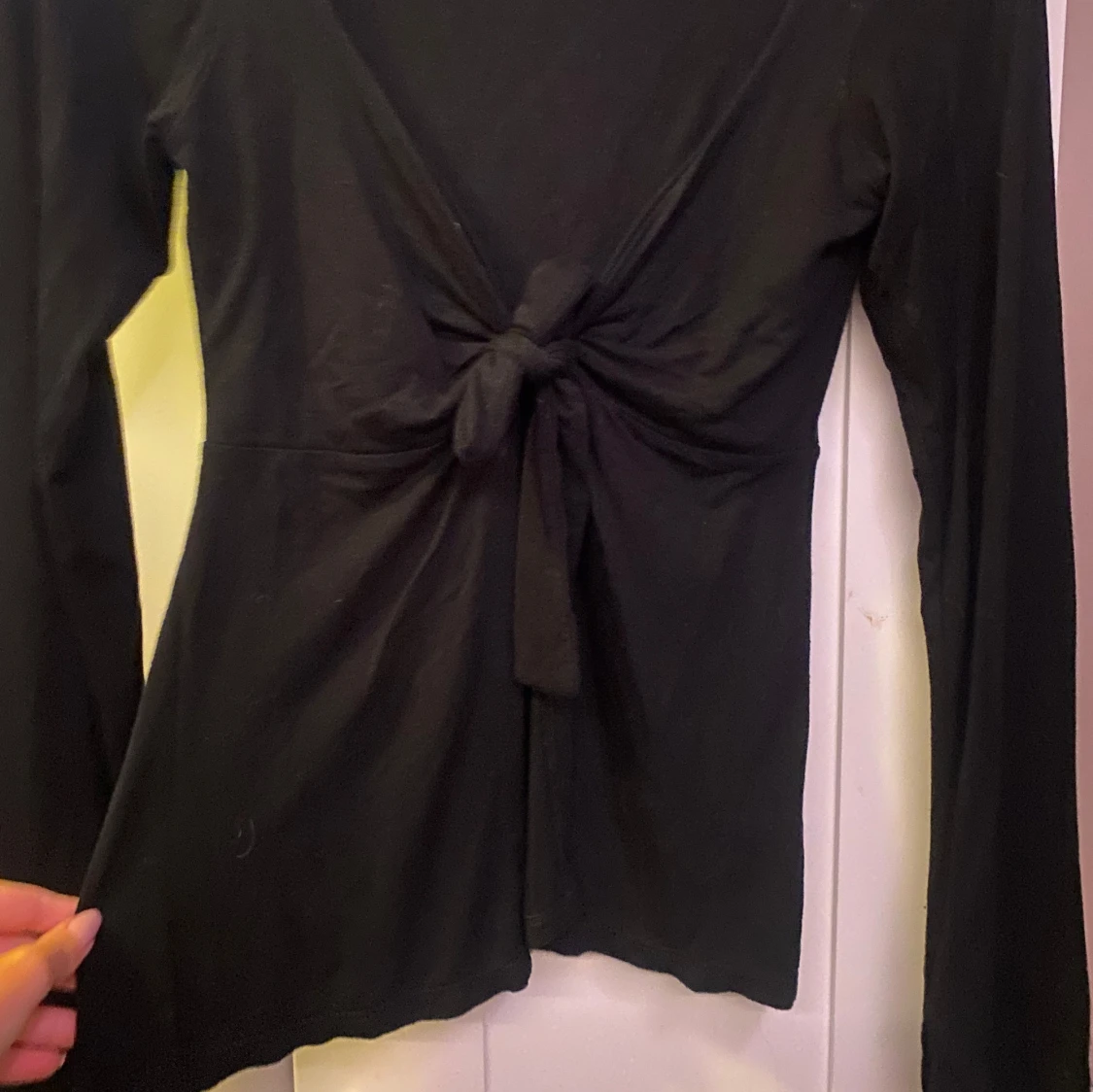 Svart långärmad topp från Design by Si - 1