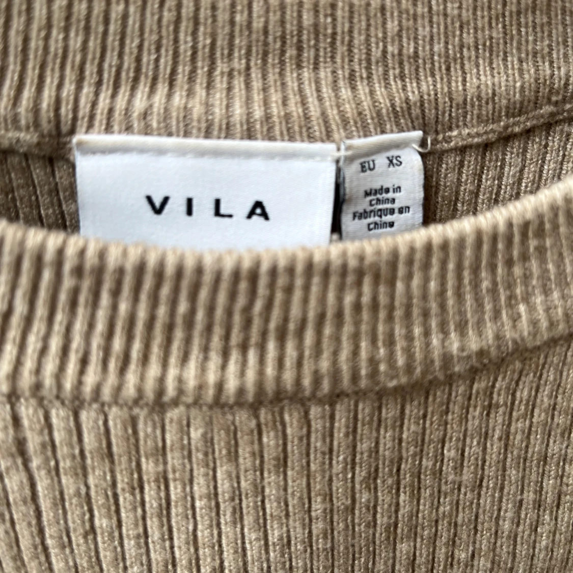 Vila tröja beige - 2