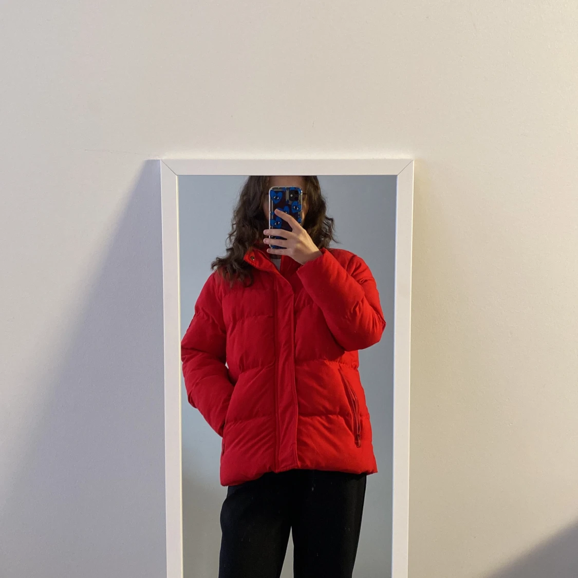 Röd dunjacka från LTB - 1