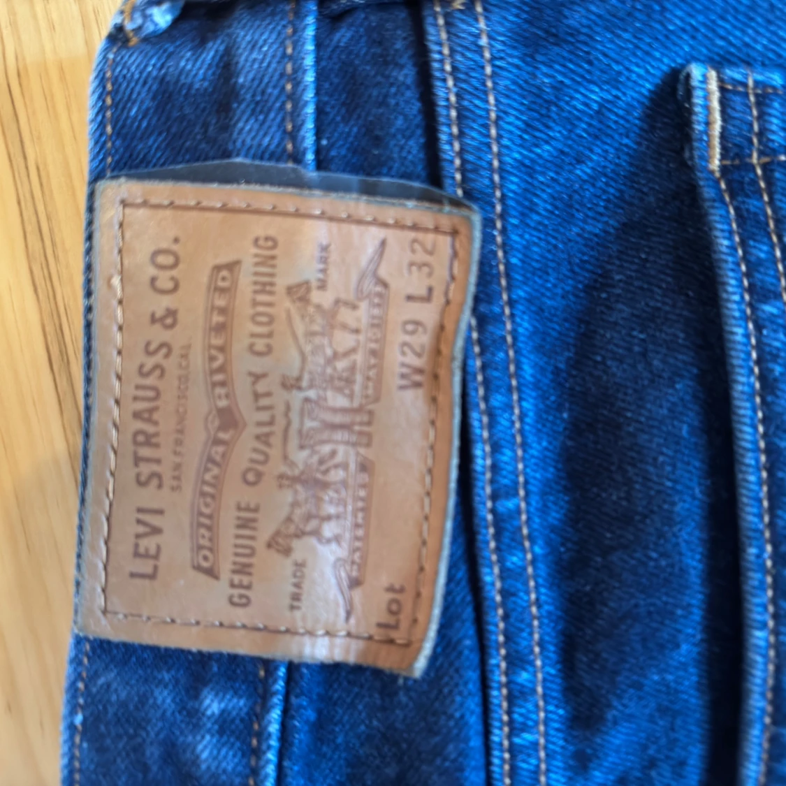 Blå jeans från Levi's - 1