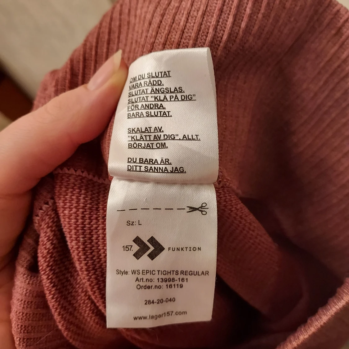 Rosa tights från Lager 157 - 3