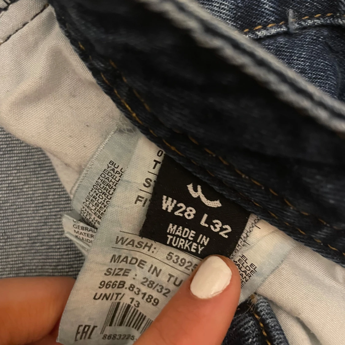 Blå bootcut jeans från LTB - 3