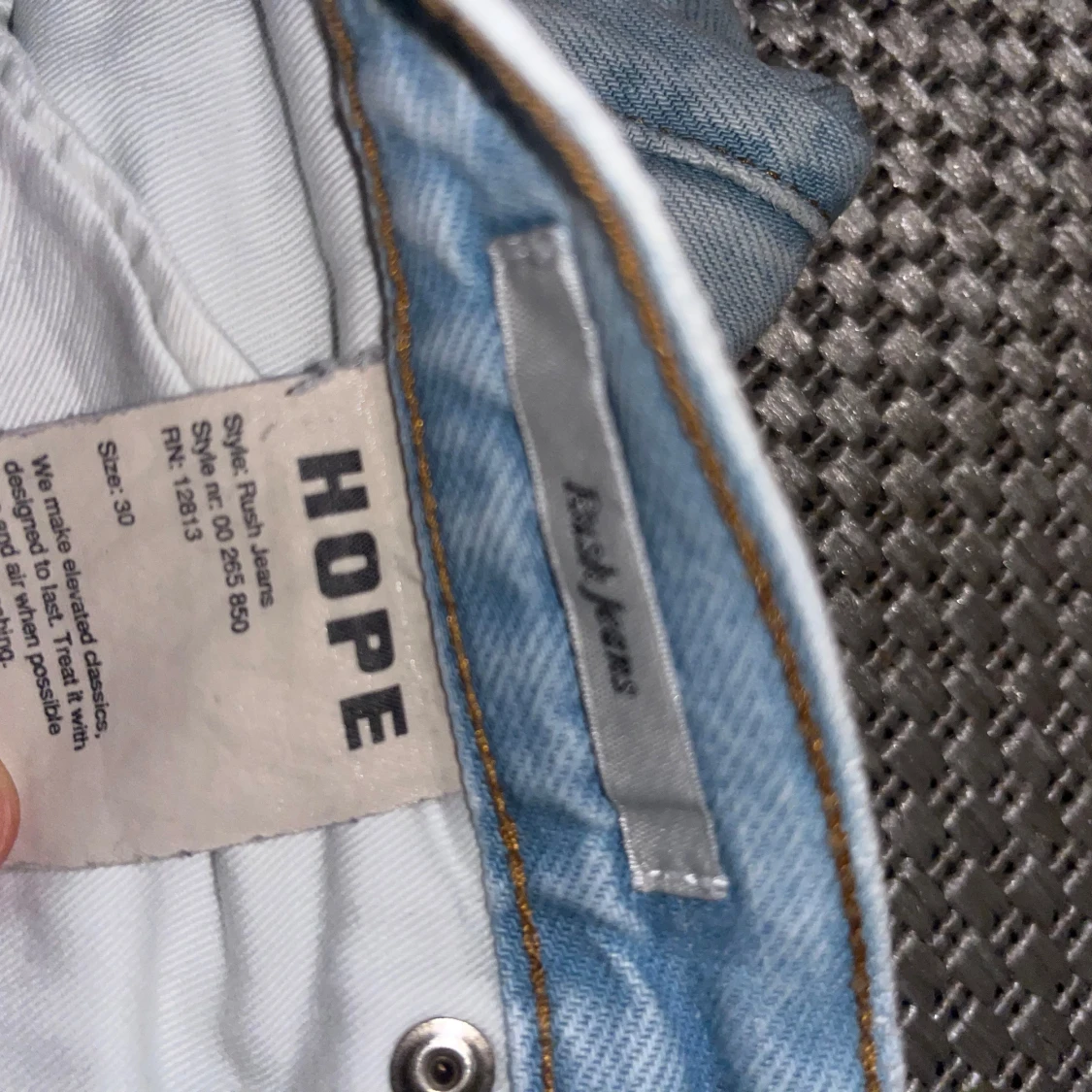 Ljusblå jeans från Hope - 92