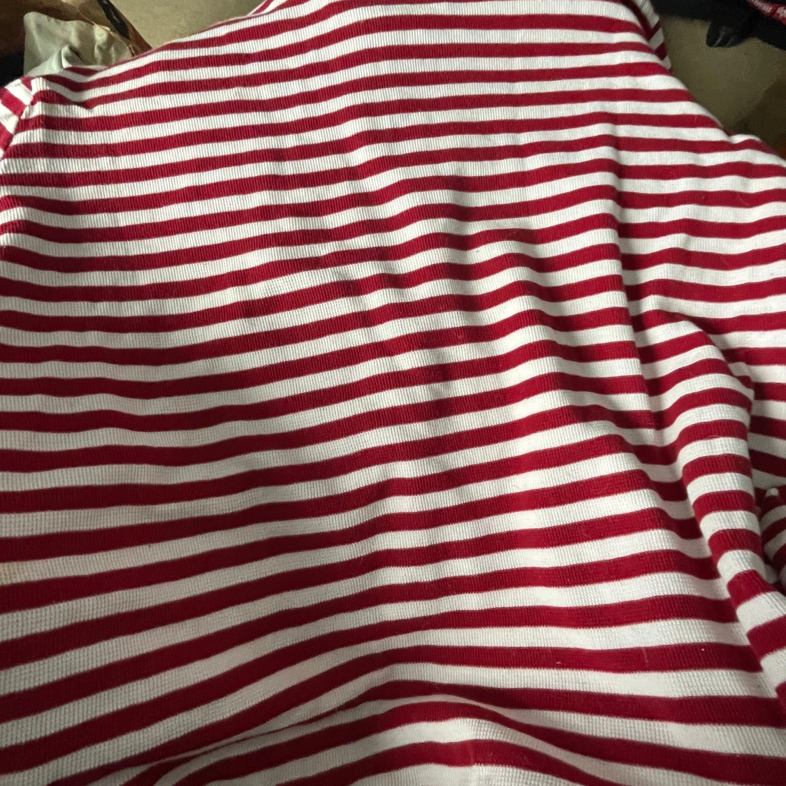 Röd- och vitrandig tröja från Dobber - 91