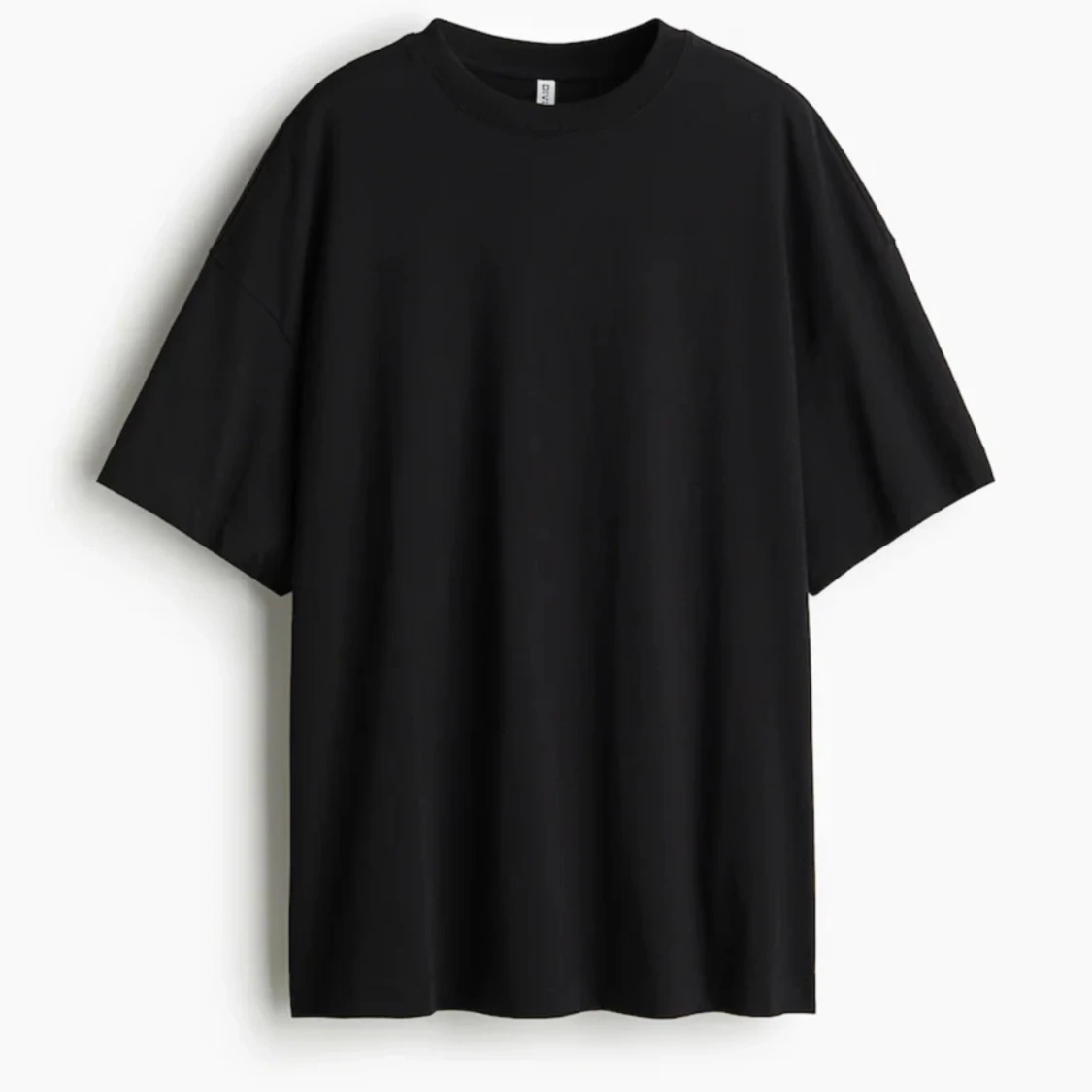 Svart oversized t-shirt
