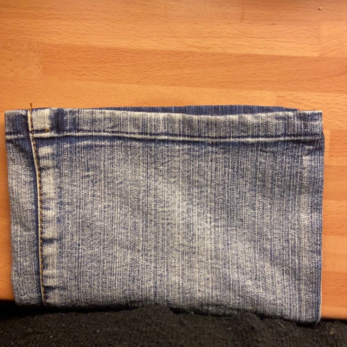 Blå bootcut jeans - 3