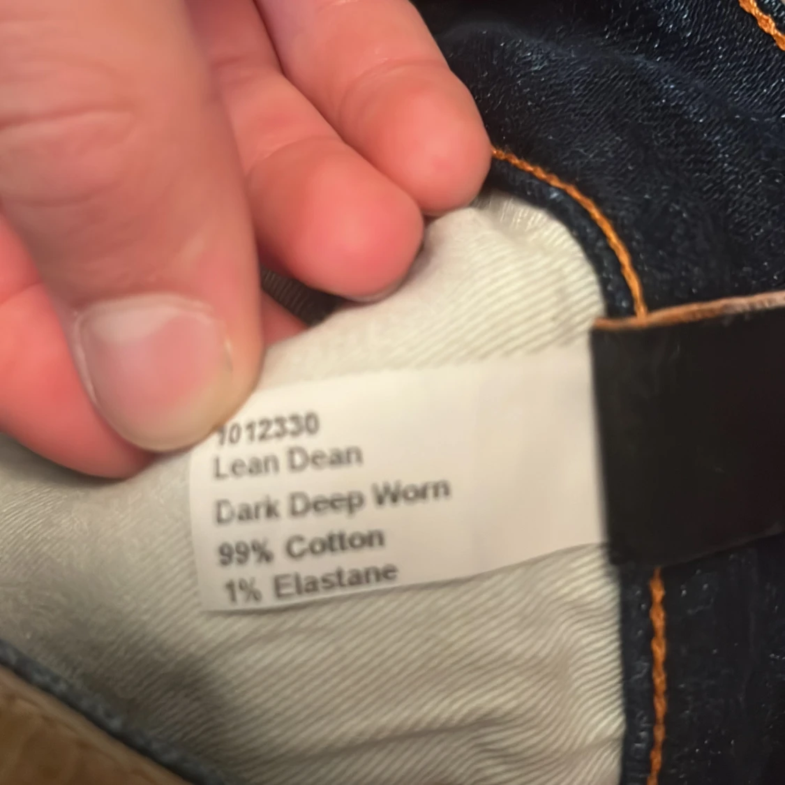 Mörkblå jeans från Nudie Jeans - 92