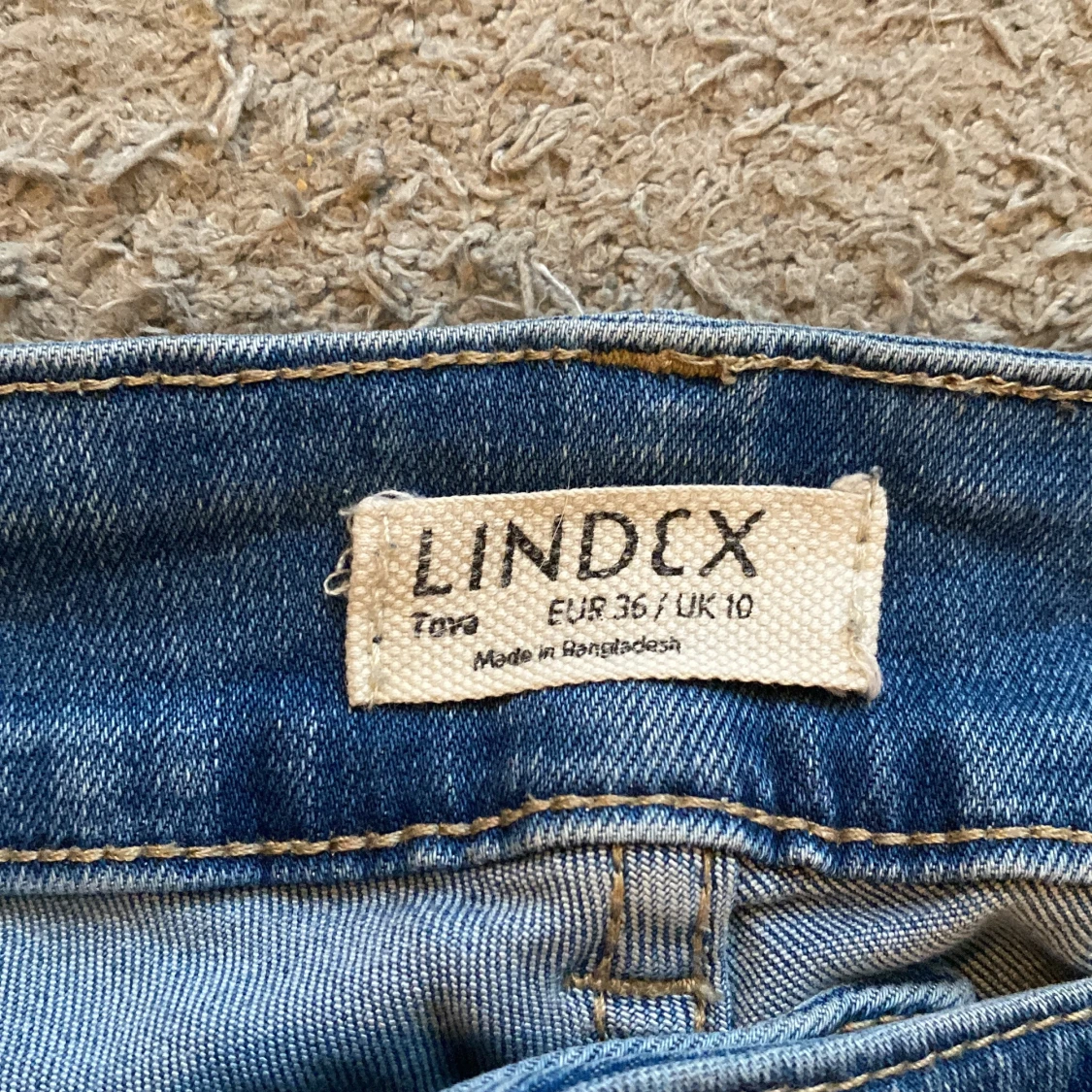Blå jeans från Lindex - 2
