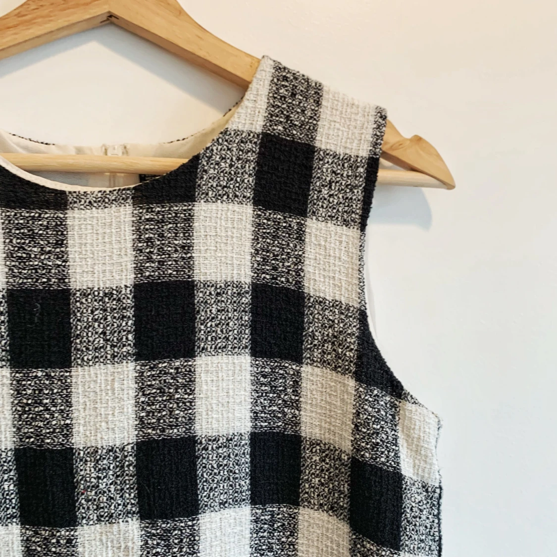 Rutig topp från Zara Basic Collection - 1