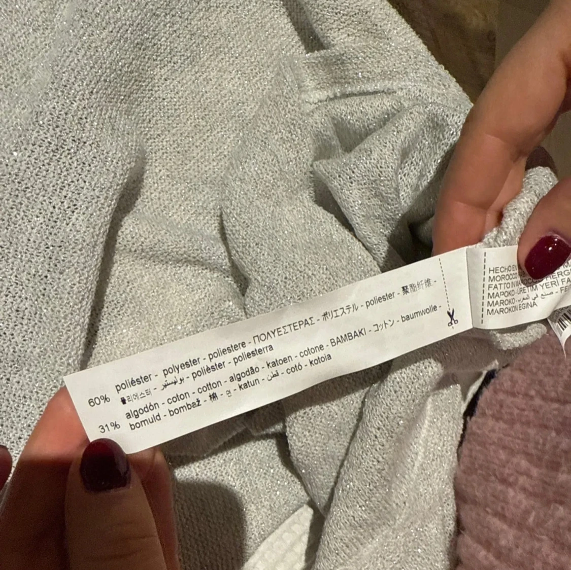 Vit kortärmad topp från Zara - 3