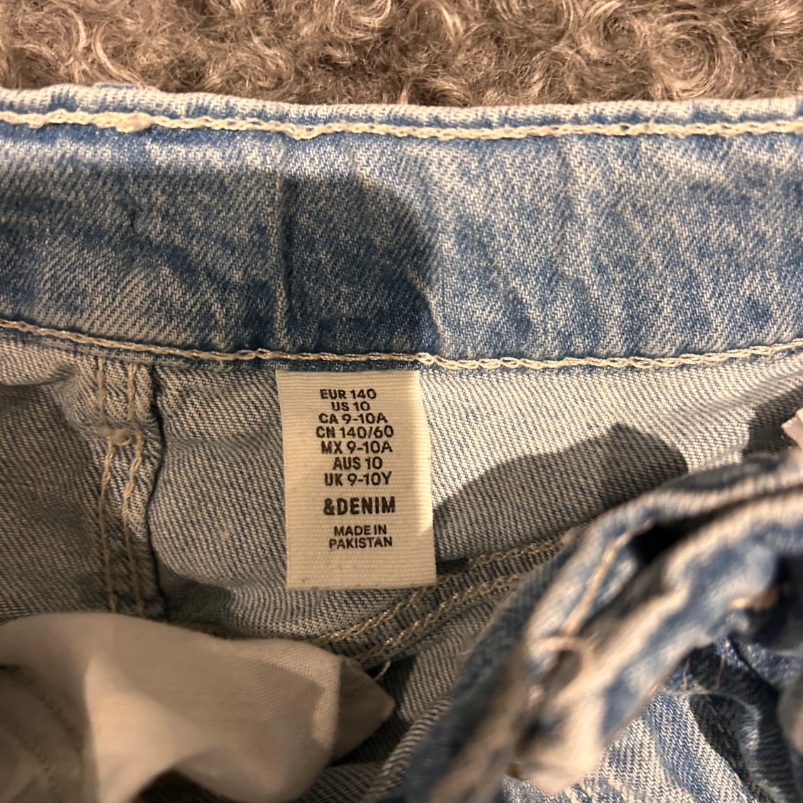 Blå jeanskjol från H&M - 91