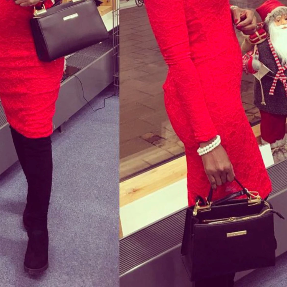 Svart Michael Shannon-handväska – elegant & chic🖤 - 4