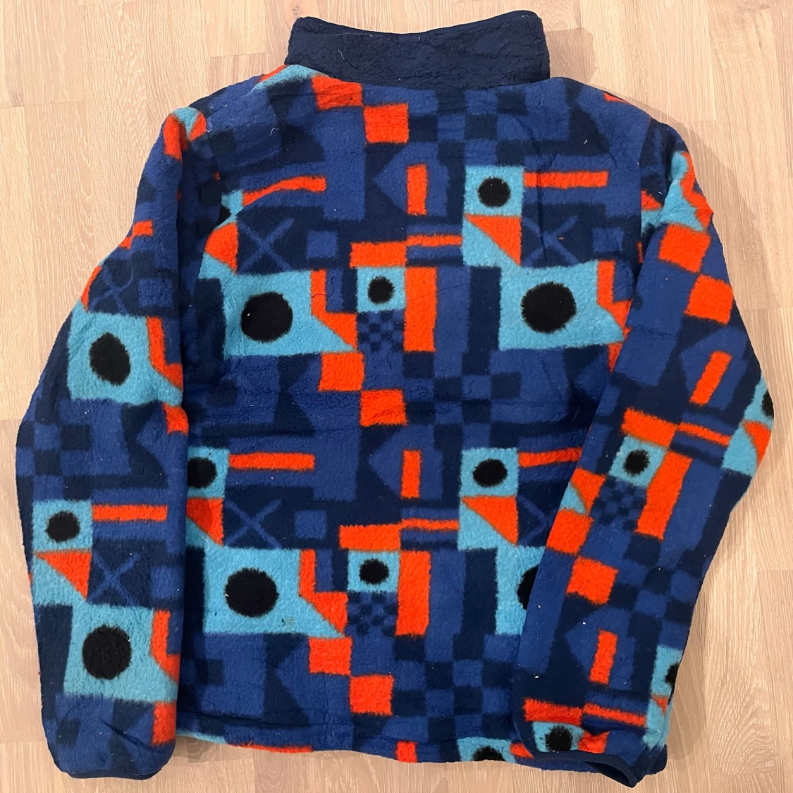 Vintage Crazy Fleece - Färgglad fleecejacka från Nautica - 92