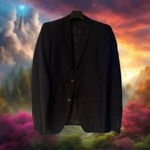 Svart kavaj från Angelo Litrico - Snygg svart kavaj från Angelo Litrico i mycket bra skick. Skriv för frågor. 