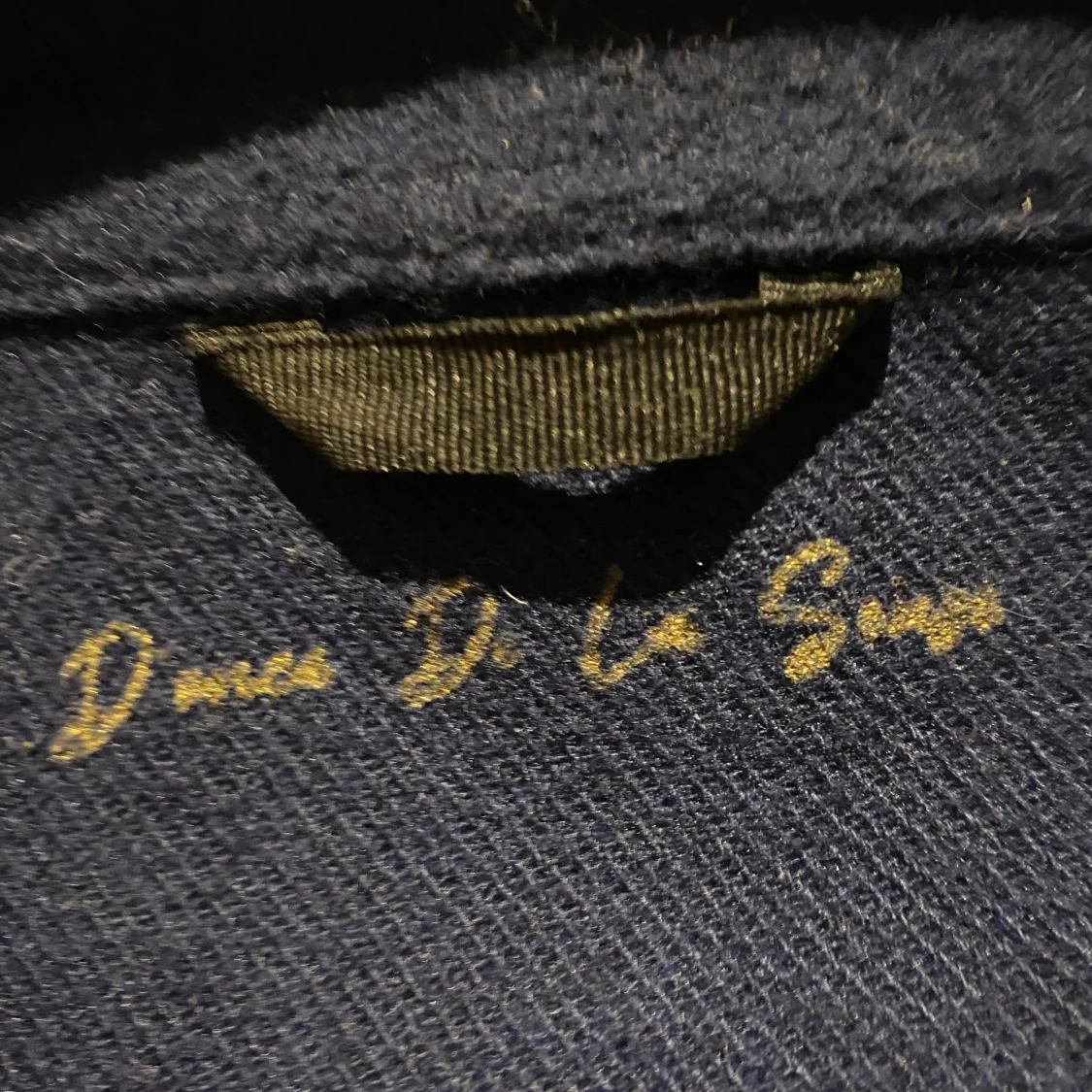 Mörkblå overshirt från D’once de la sense - 91