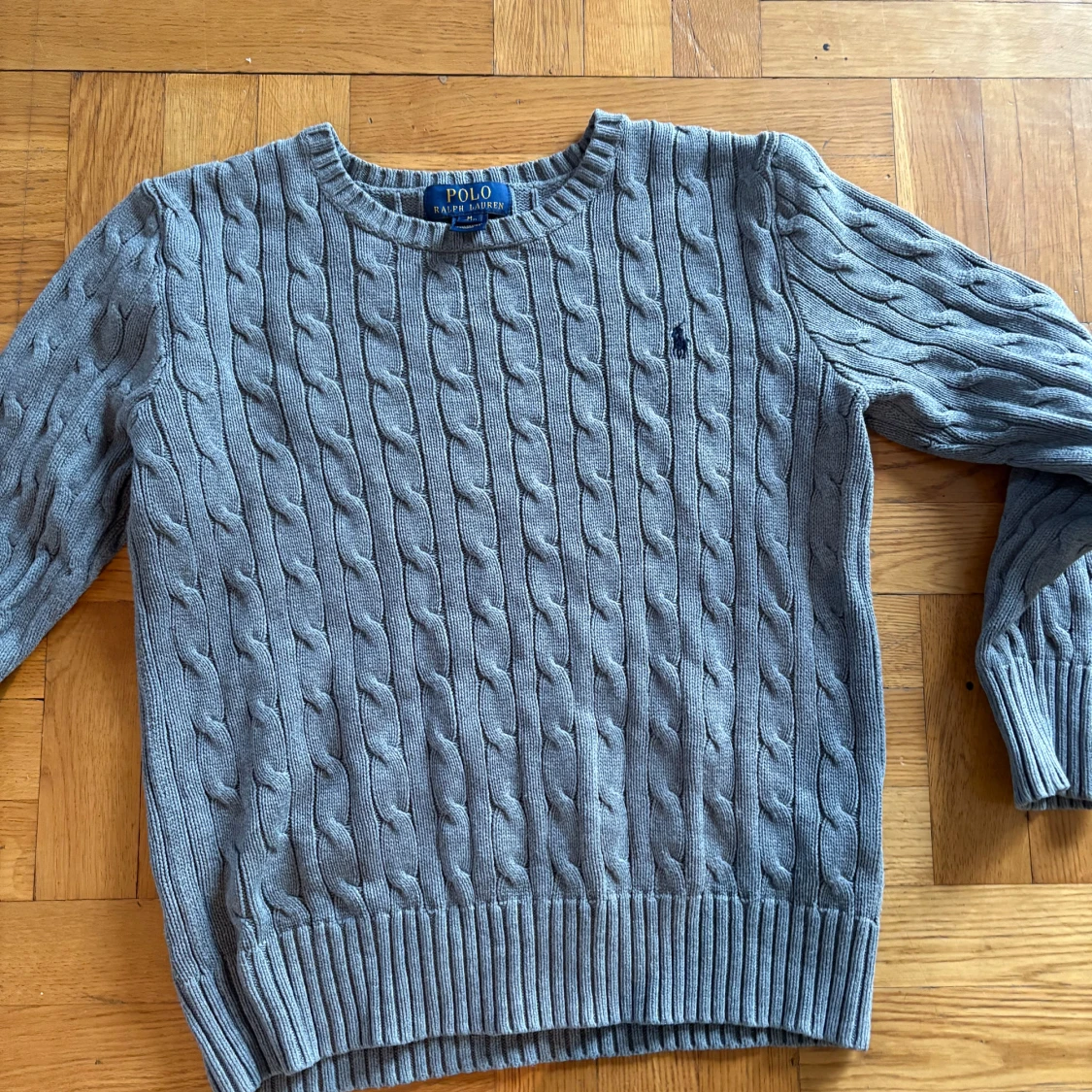 Grå stickad tröja från Polo Ralph Lauren - 91