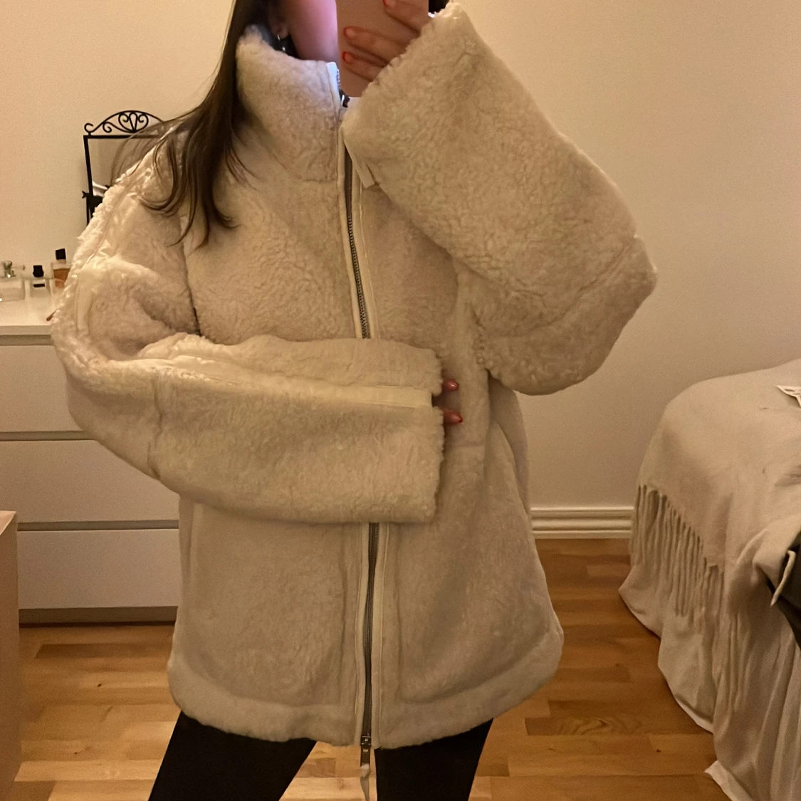 Pilejacka/teddyjacka från hm - 91