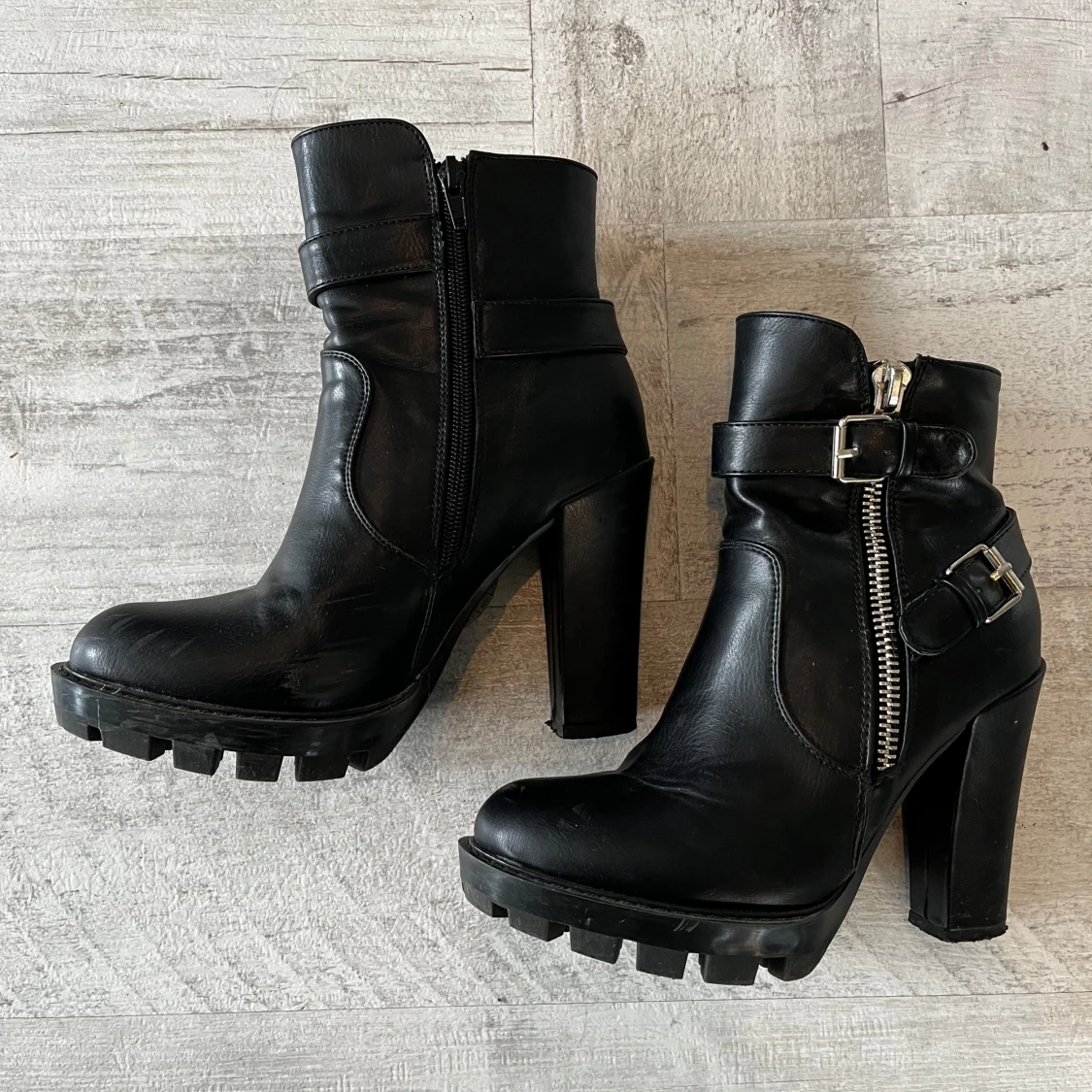 Svarta boots från USA