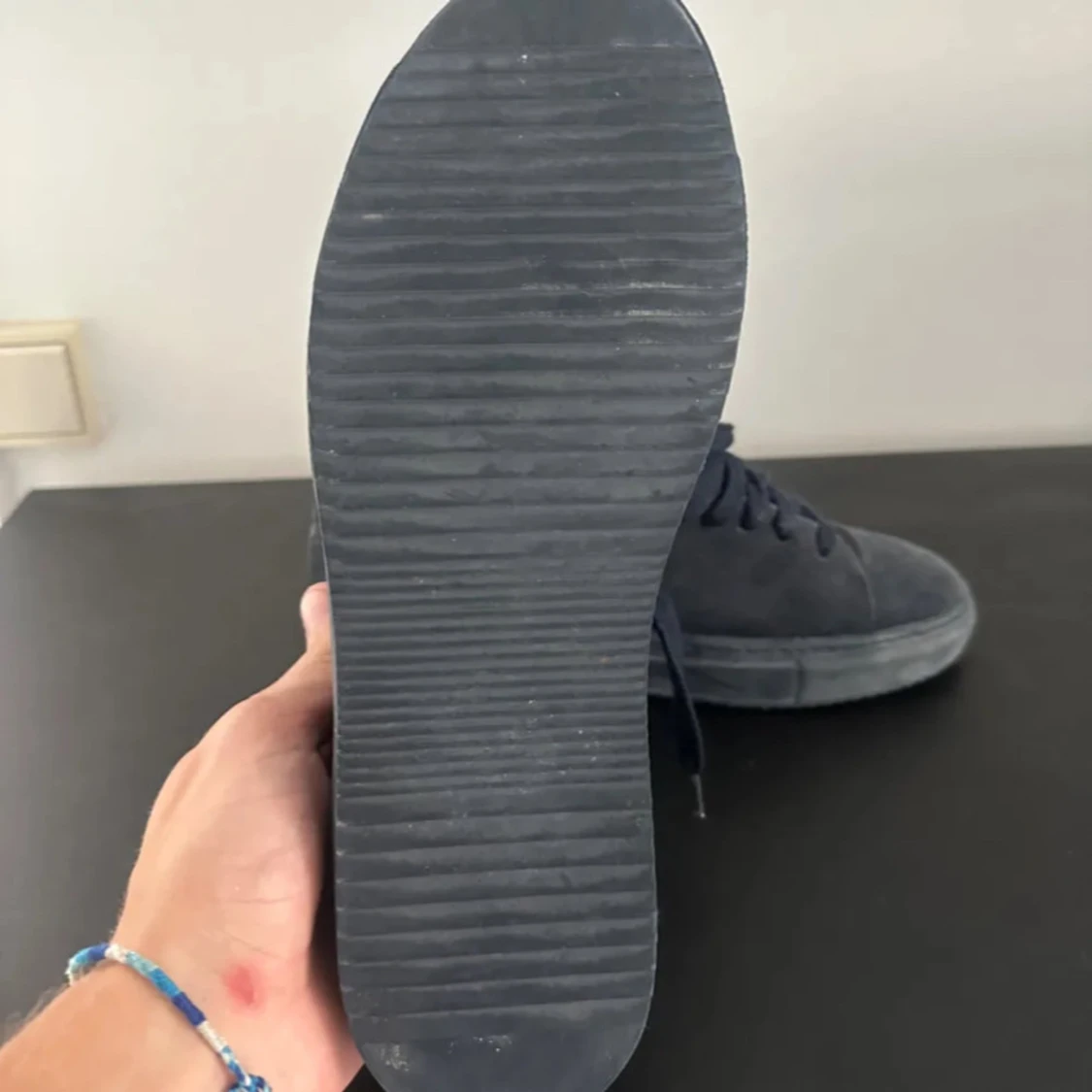 Mörkblå mocka sneakers J.lindeberg - 92