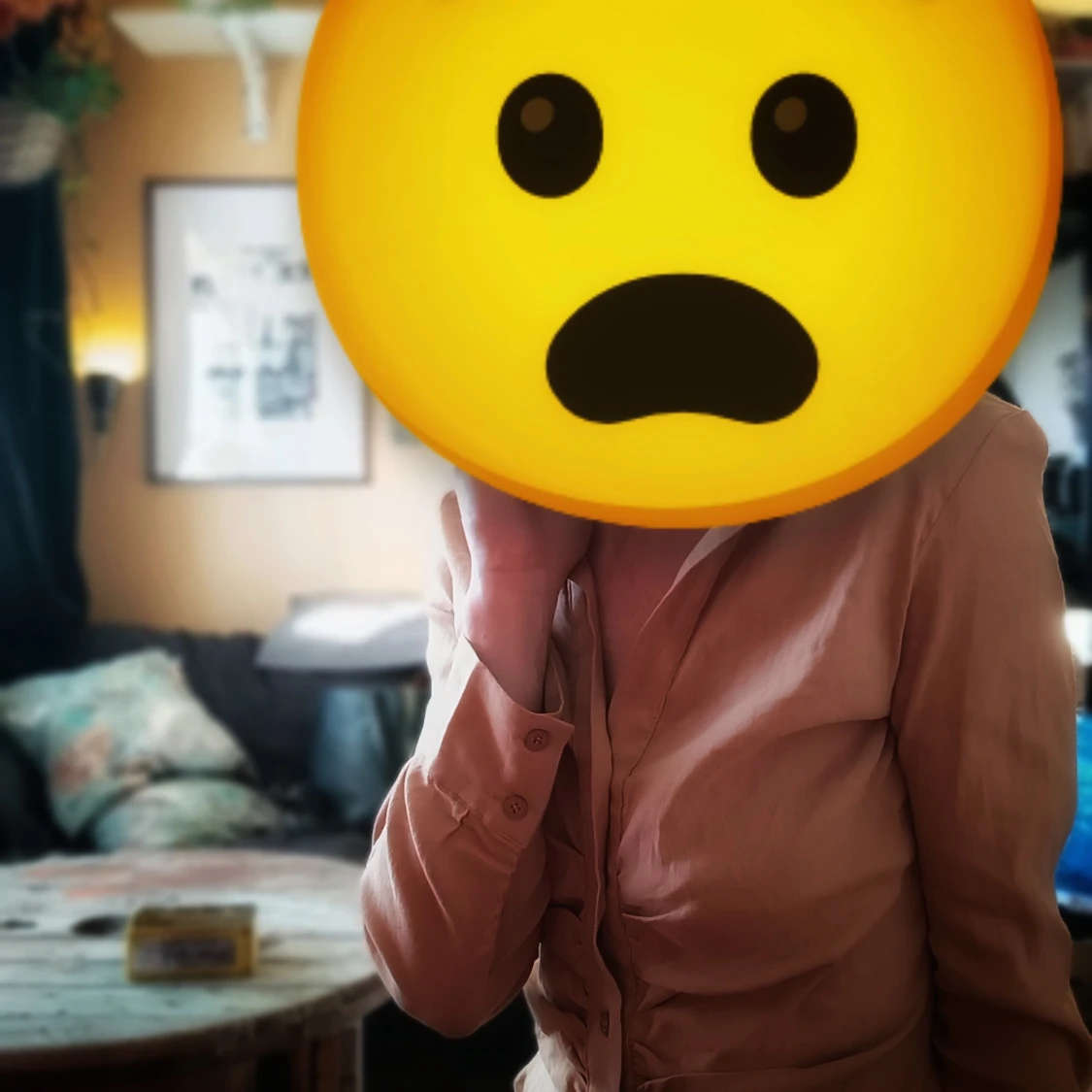 Stilren skjorta med veckade detaljer  - 2