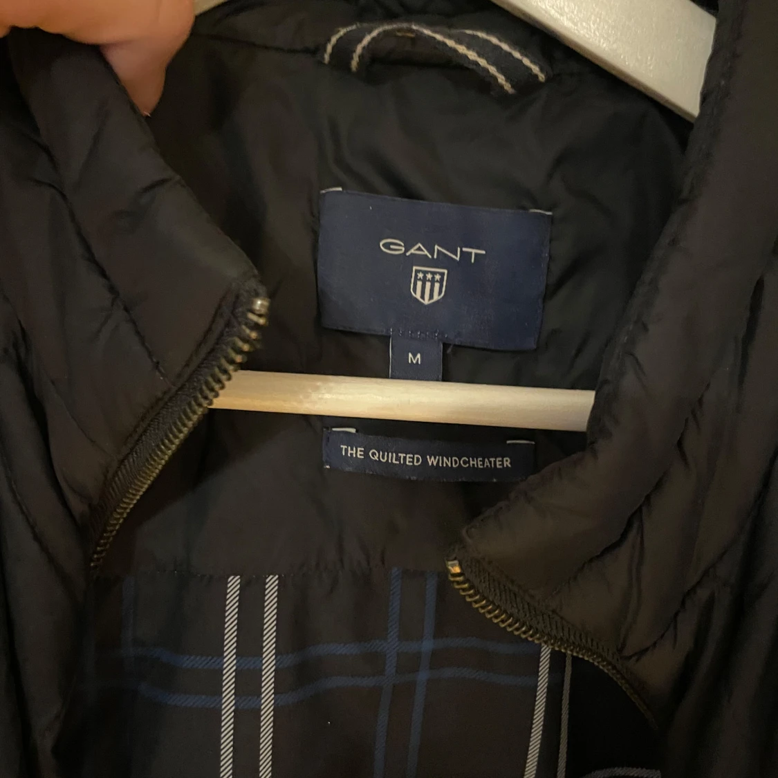 Svart quiltad jacka från GANT - 91