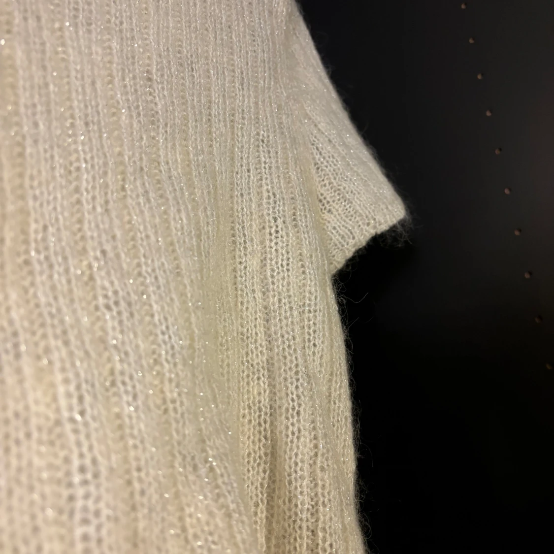 Vit stickad topp från Dream som passar S/M - 91