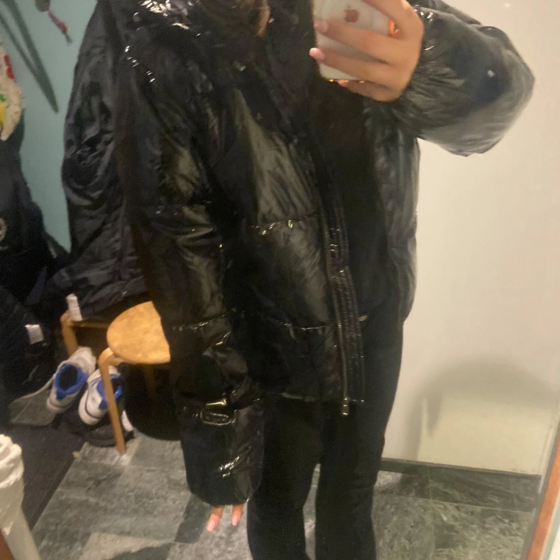 Svart pufferjacka från Nelly - 91