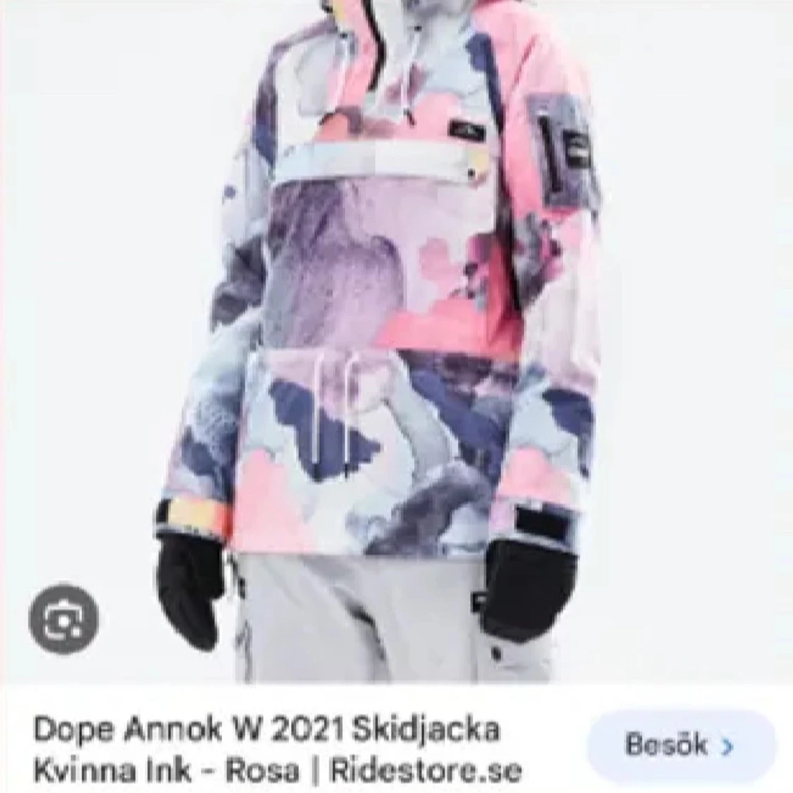 Färgglad skidjacka från Dope - 2