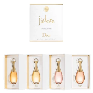 J'adore La Collection från Dior - J'adore La Collection från Dior, en samling av fyra olika J’adore parfymer i miniatyrflaskor (5ml var). 