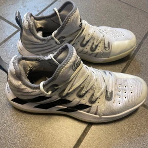 Adidas innebandyskor - Välanvända med lite skav hål i hälen men har säkert lite mer att ge. 