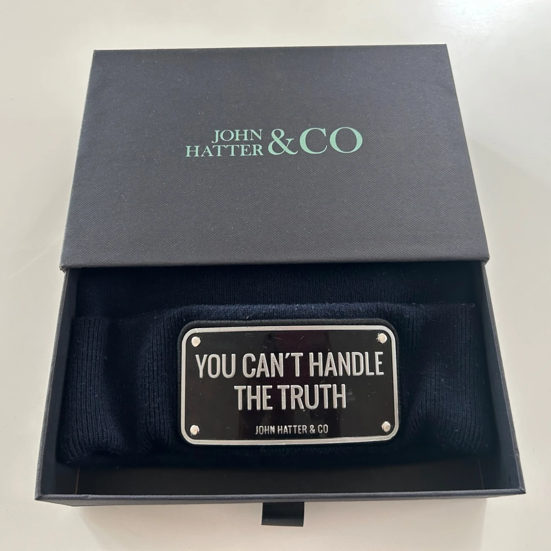 John Hatter mössa mörkblå