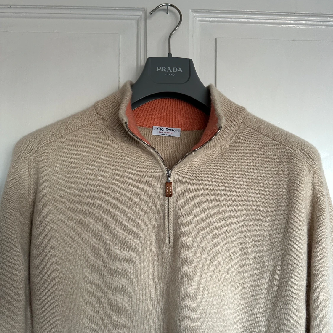 Gran sasso cashmere halfzip - 90