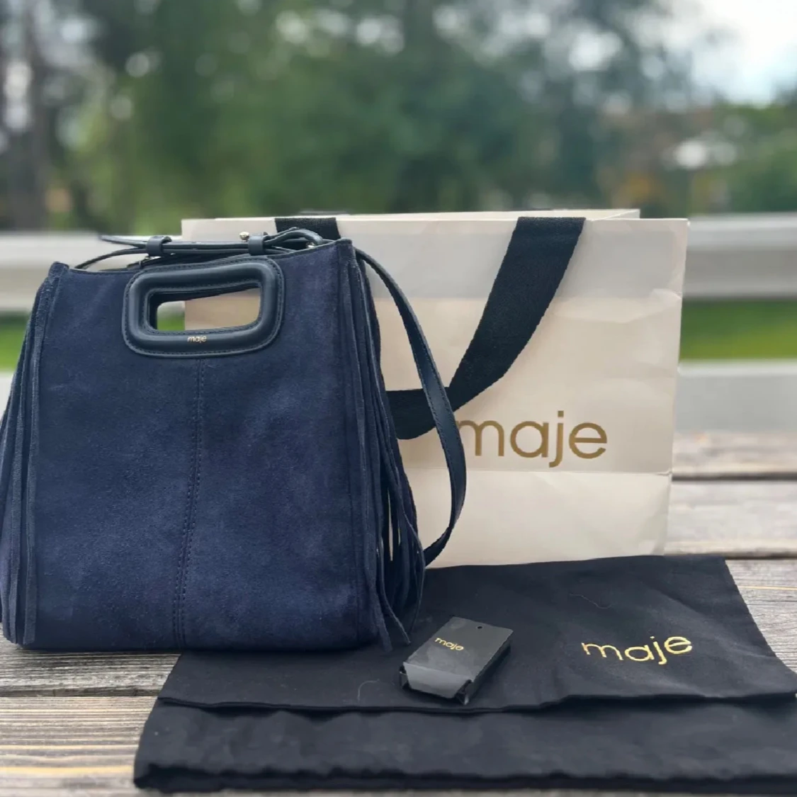 Maje väska stor