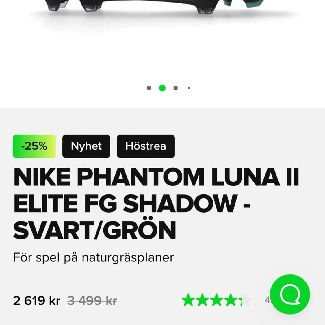 Fotbollsskor Nike phantom - 91