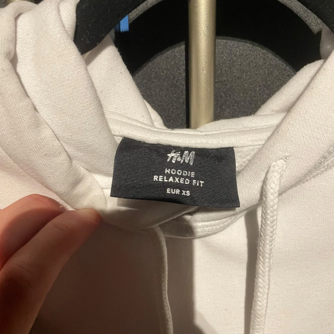 Vit hoodie från H&M - 91