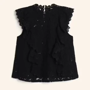 Svart spetsblus 💗 - En jätte fin spets blus !! 💗